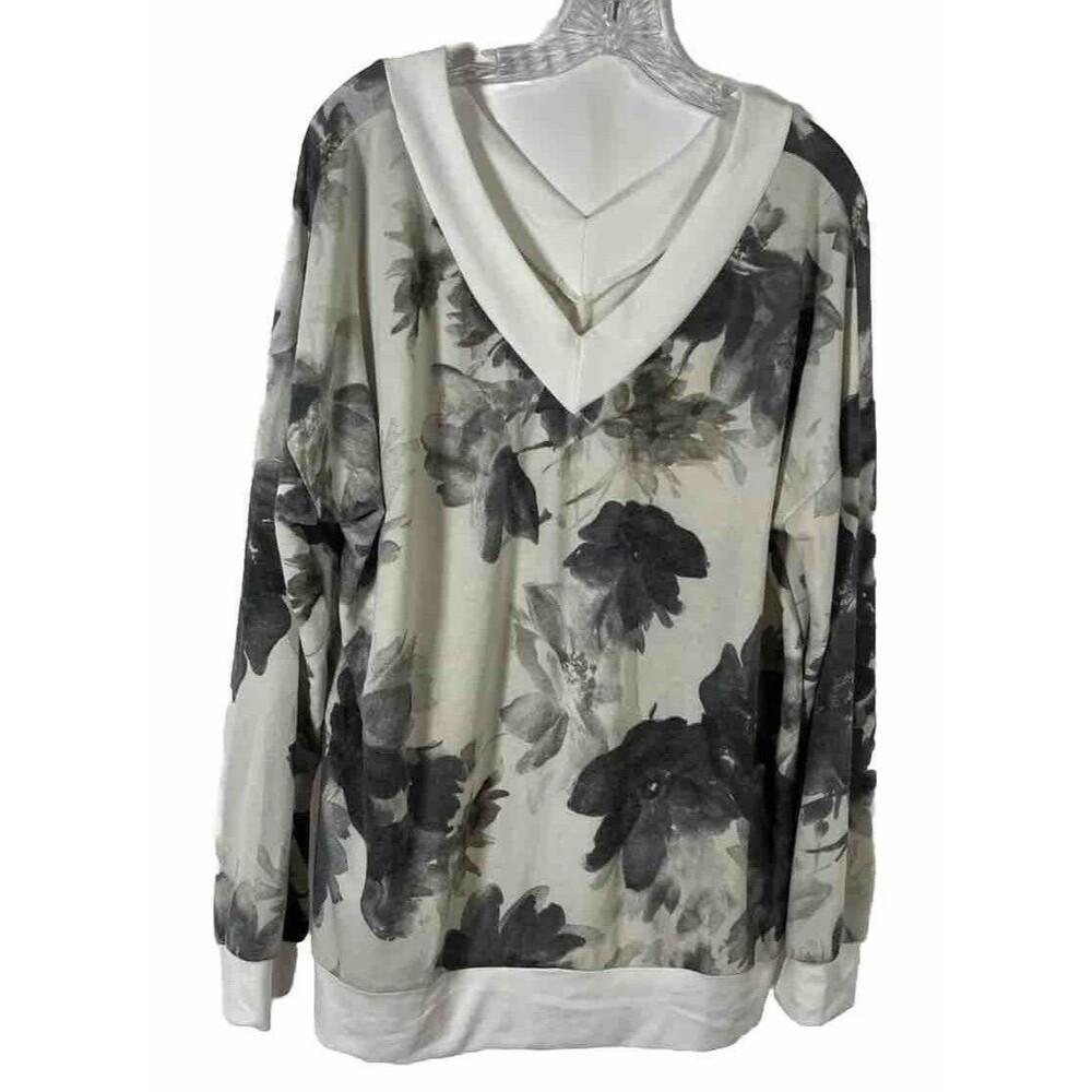 Whibe Birch Multicolor Flora Thermal Women’s Top Size L Bohemian Cottage Core